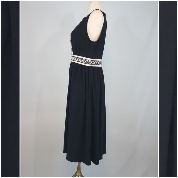 Jessica Howard black & white dress size 6 - Picture 4 of 5